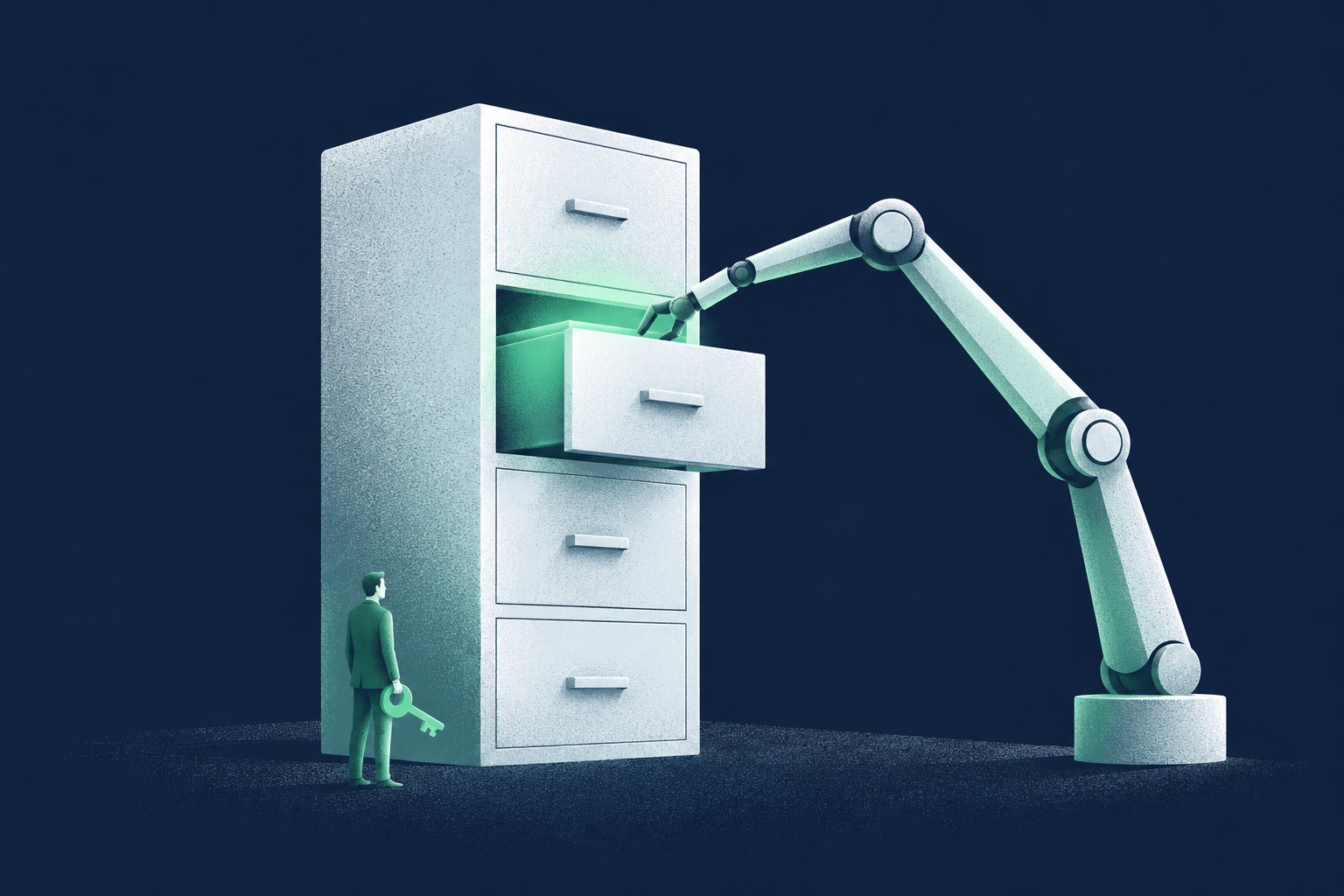 Give the assistant one drawer, not the whole cabinet.